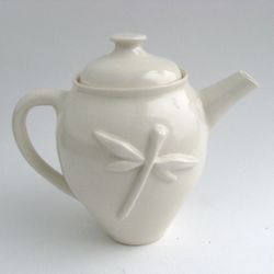 Dragonfly Teapot by Melanie Mena